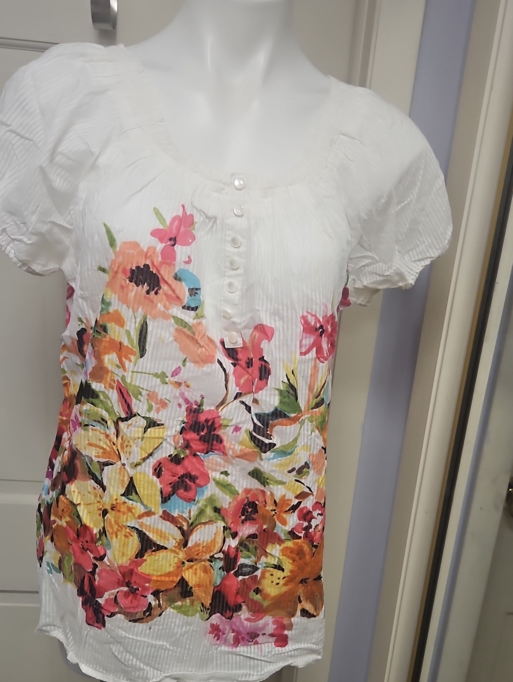 Art And Soul Summer Lightweight Blouse Top